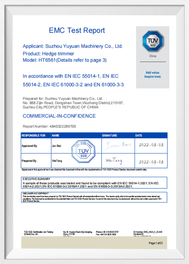 informe de compatibilidad electromagnética